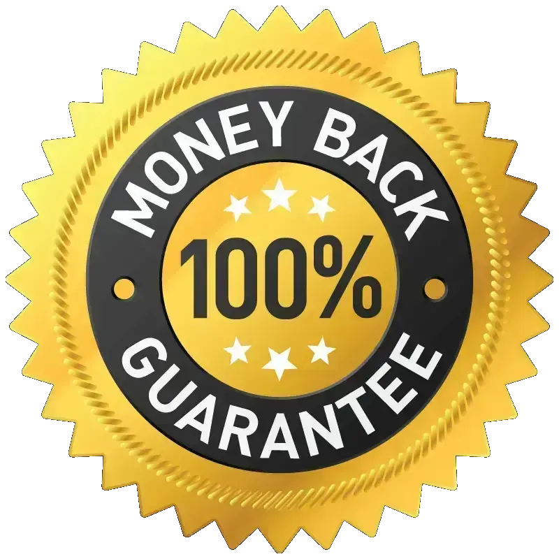 180-day money-back guarantee badge for Yu Sleep